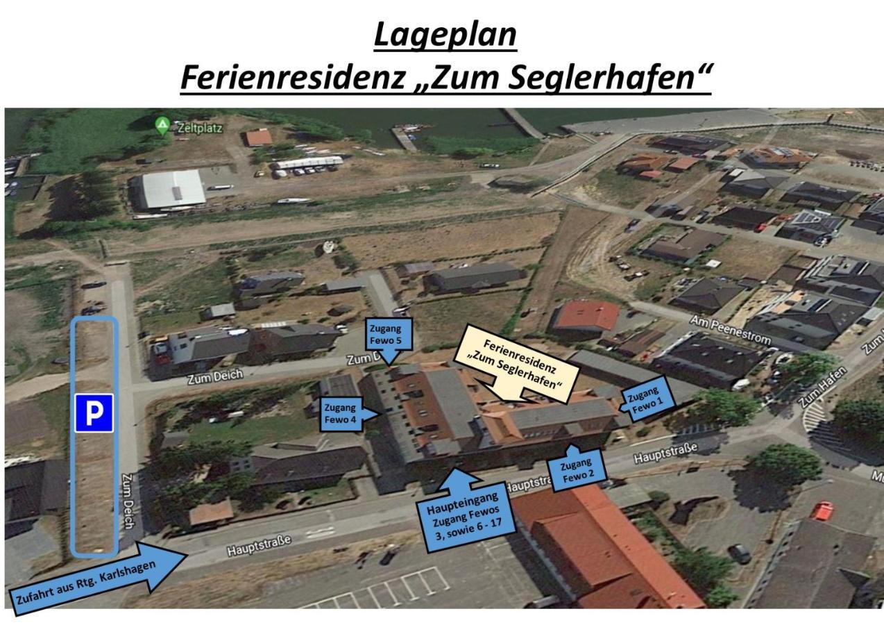 ペーネミュンデResidenz Zum Seglerhafen-Stアパートメント エクステリア 写真